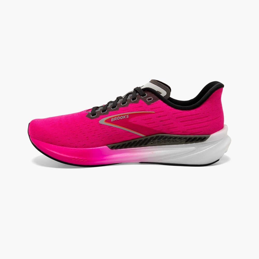 Chaussures Running Route Brooks Speed Support Hyperion GTS Blanche Noir Femme | YDQ-1433531